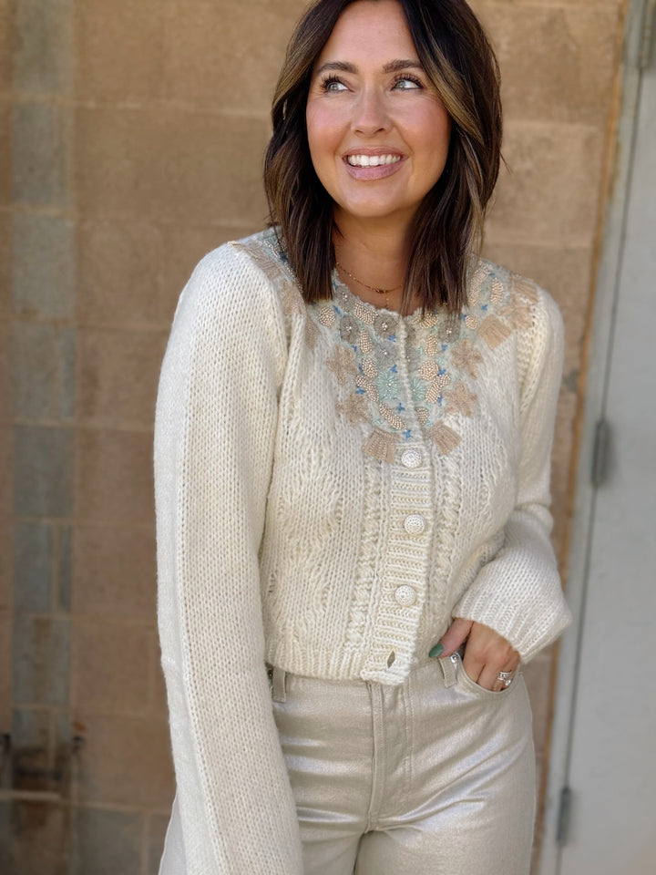 Free People | One Pixie Cardi - Ivory
