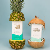 Chez Gagne | I Need A Vacation - Self-Care Shower Steamers - Coconut Lime