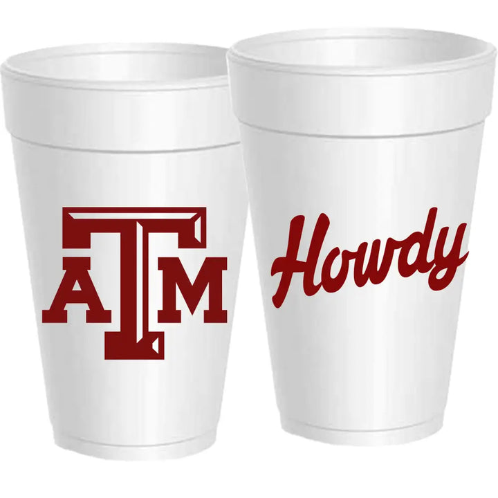 College Styrofoam Cups | Various