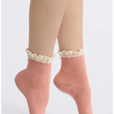Free People | Beloved Waffle Knit Ankle - Old Rose