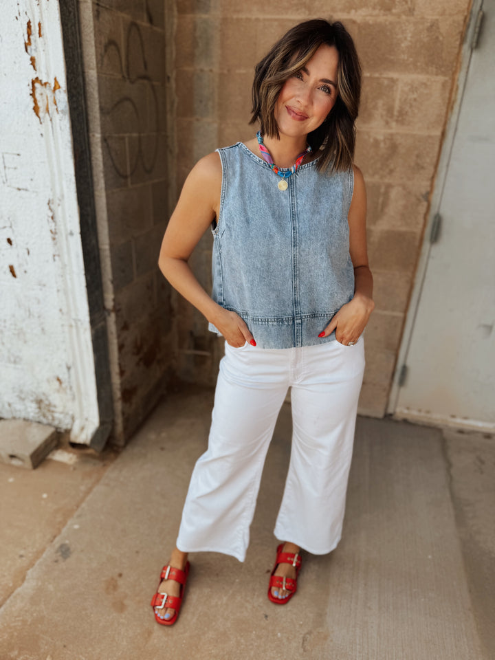 Pistola | Rue Pop Over Swing Shirt - Berkeley