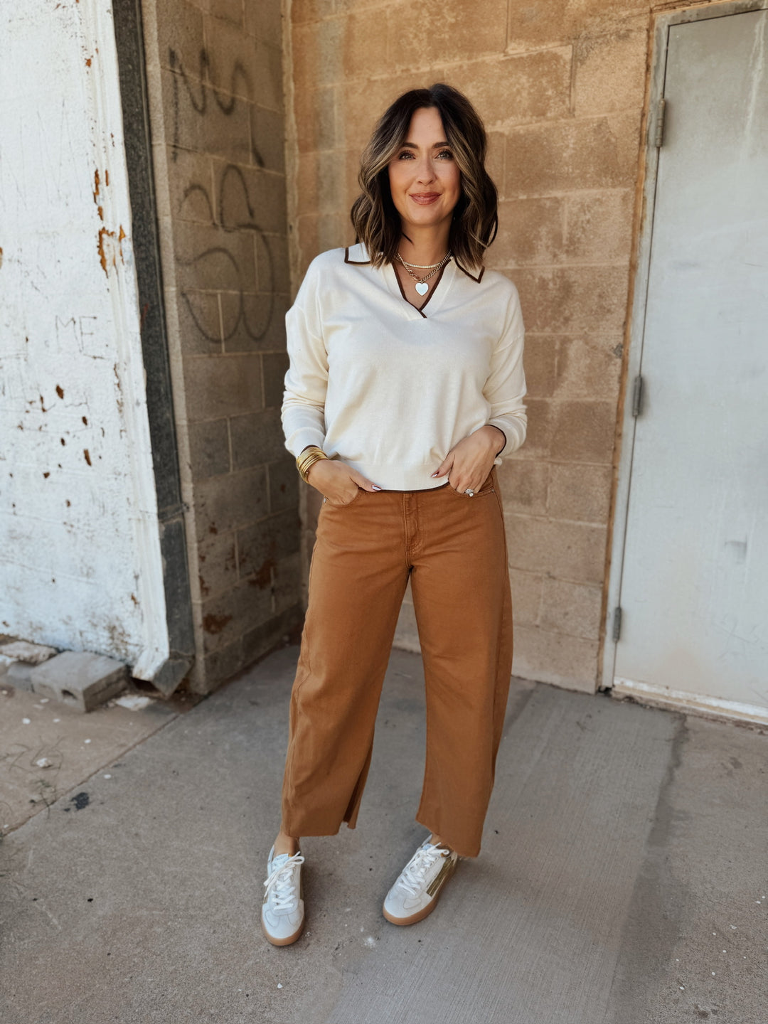 Triolet Sweater - Cream