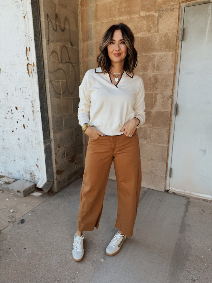 Triolet Sweater - Cream