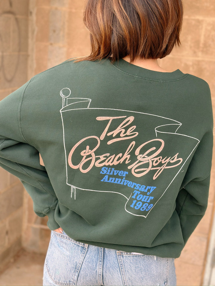 Daydreamer | The Beach Boys Silver Anniversary BF Crew- Pine