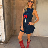 Free People | Slow Burn Denim Mini - Ultramarine Wash