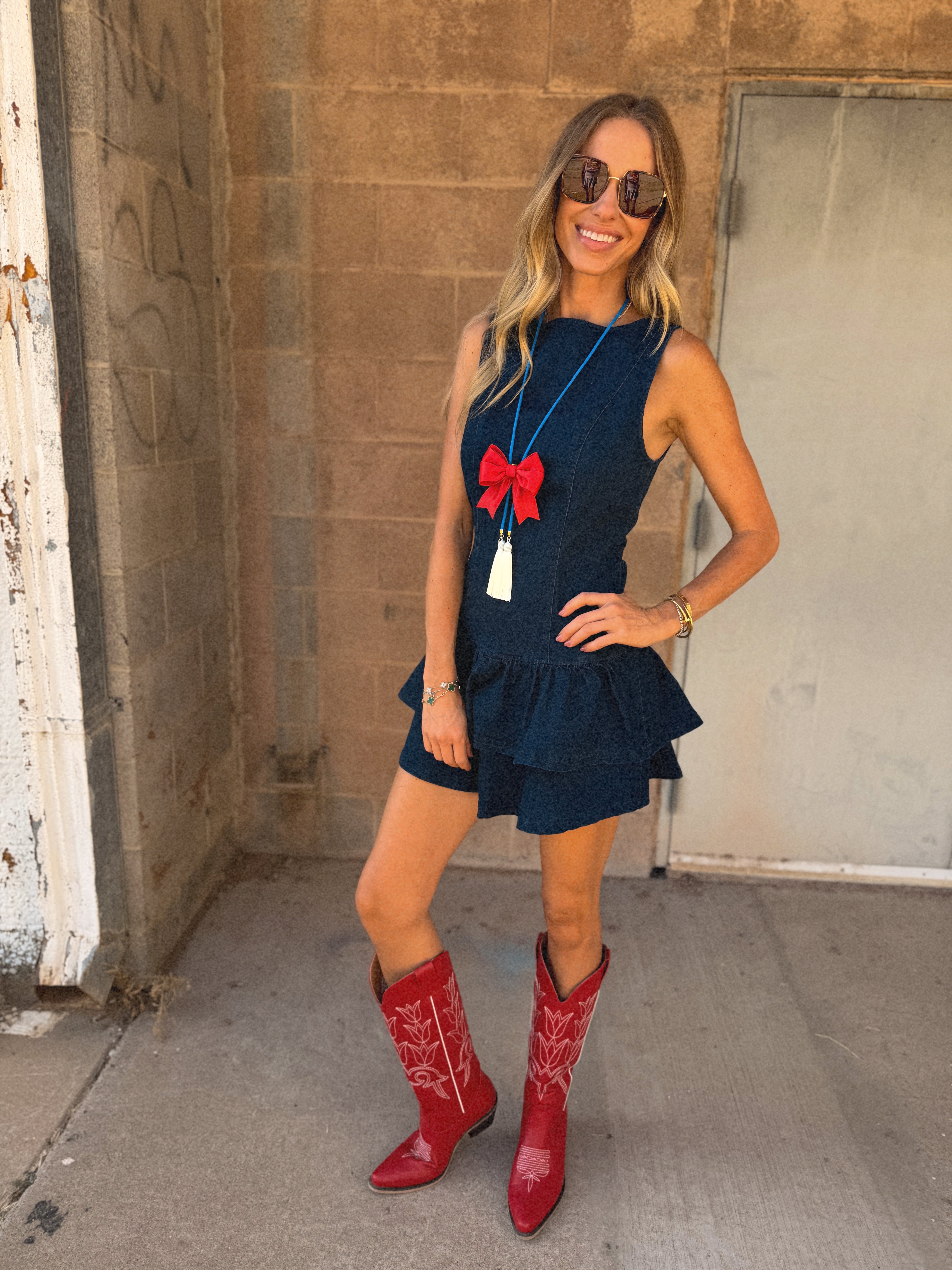 Free People | Slow Burn Denim Mini - Ultramarine Wash