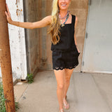 Sanctuary | Almost There Linen Shorts - Black