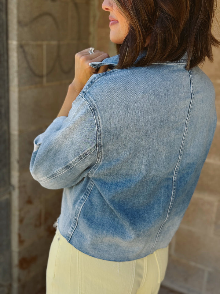 AG | Valetta Utility Shirt Jacket - Abyss