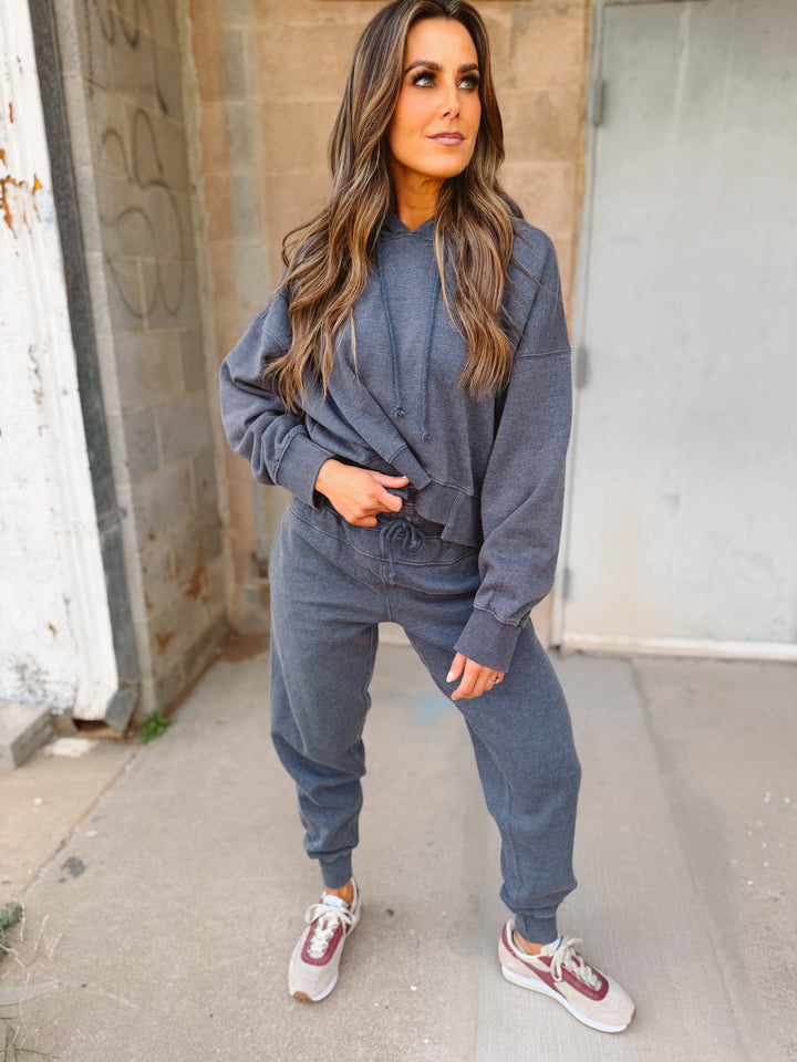 FP Movement | Sand washed Undefeated Set- Midnight Navy