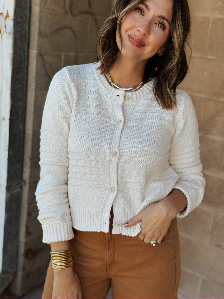 Z Supply | Between the Lines Cardigan - Crystal