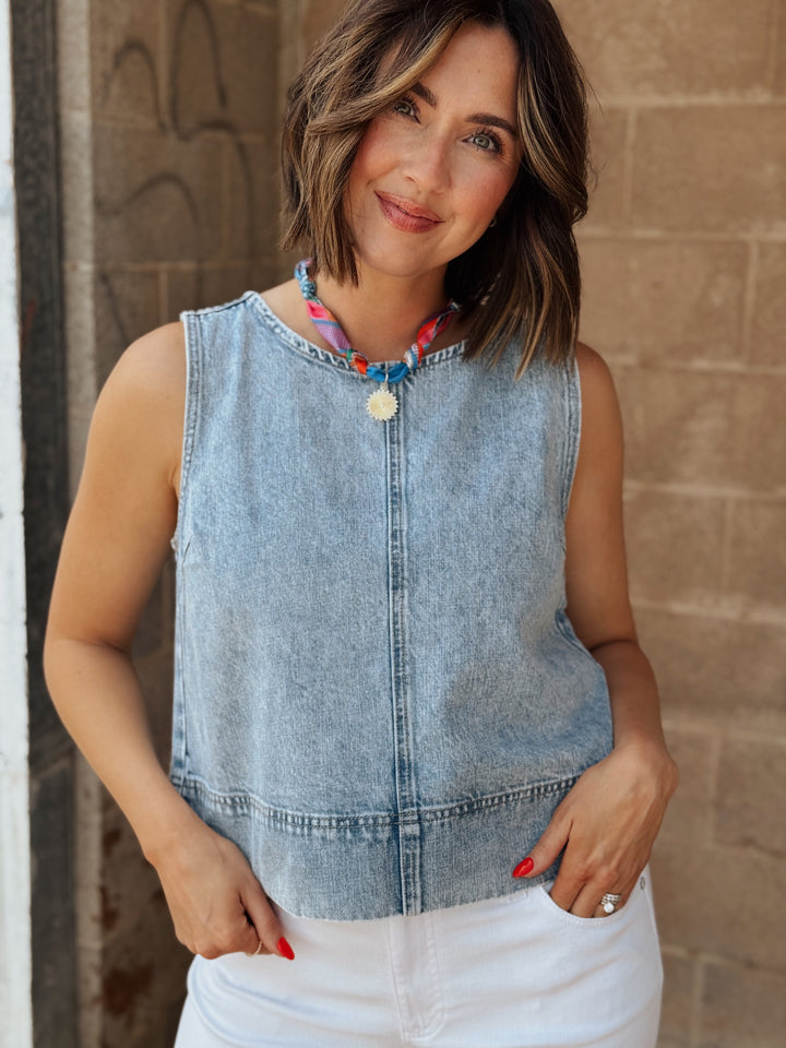 Pistola | Rue Pop Over Swing Shirt - Berkeley
