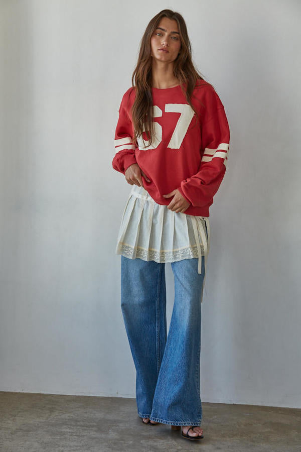 67 Sweatshirt - Red