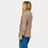 Kerri Rosenthal | Brooklyn Girl Sweater Jacket - Light Sable