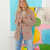 Kerri Rosenthal | Brooklyn Girl Sweater Jacket - Light Sable