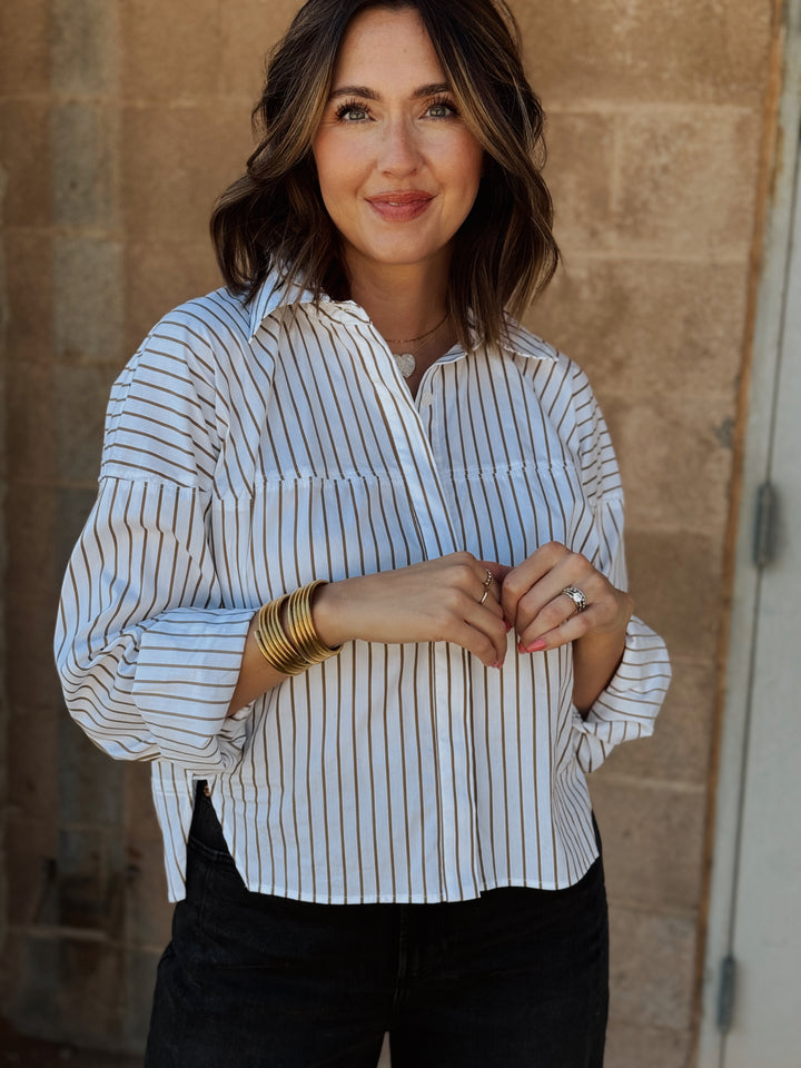 Chemise Chaden Shirt - Creme