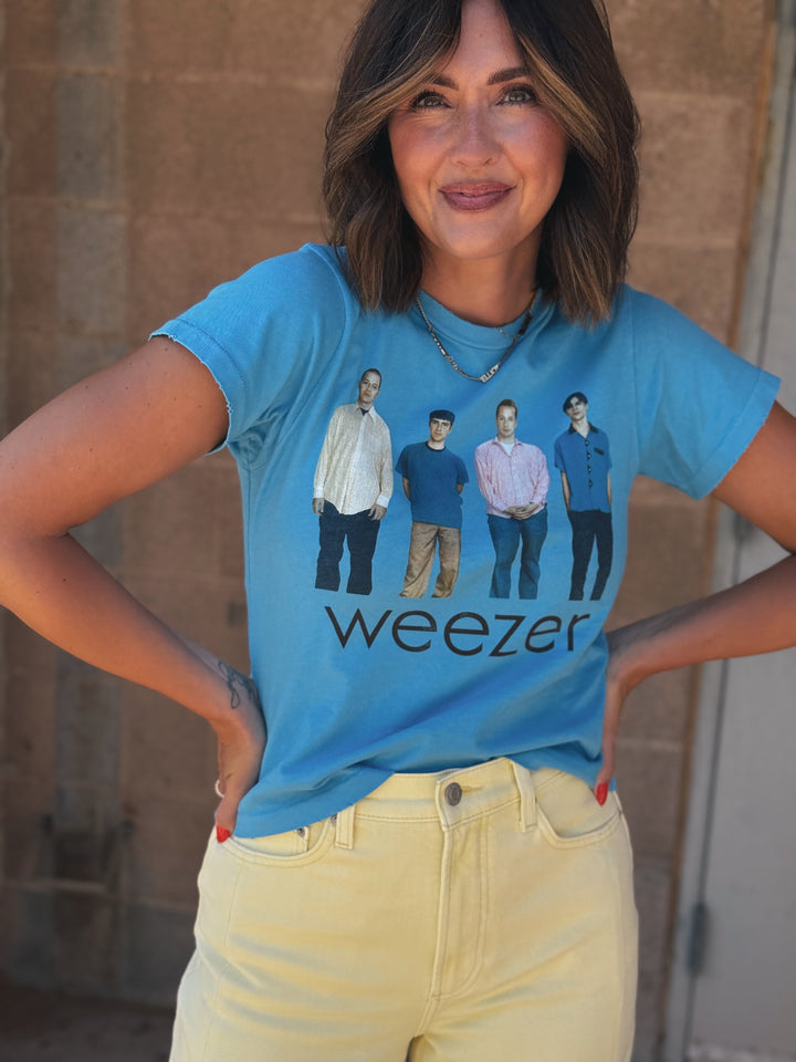 Daydreamer | Weezer Blue Album Vintage Tee - Ultra Blue