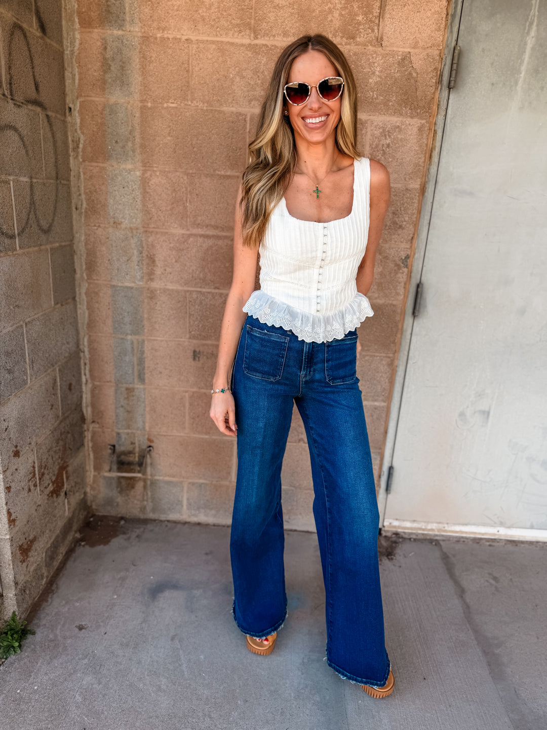 Heartloom | Christine Top - Eggshell