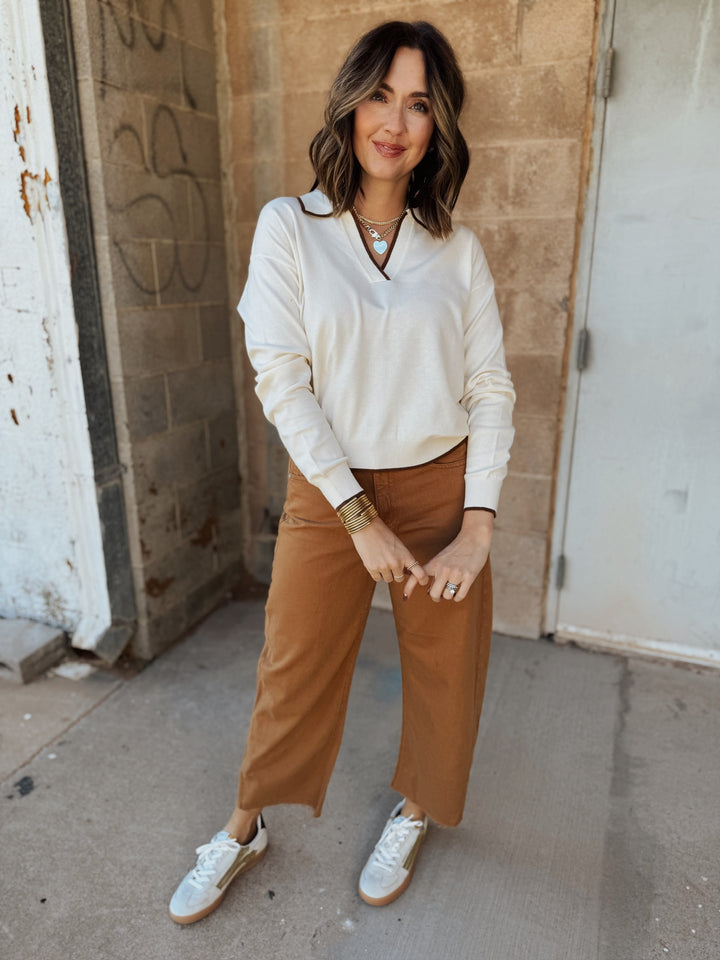 Triolet Sweater - Cream