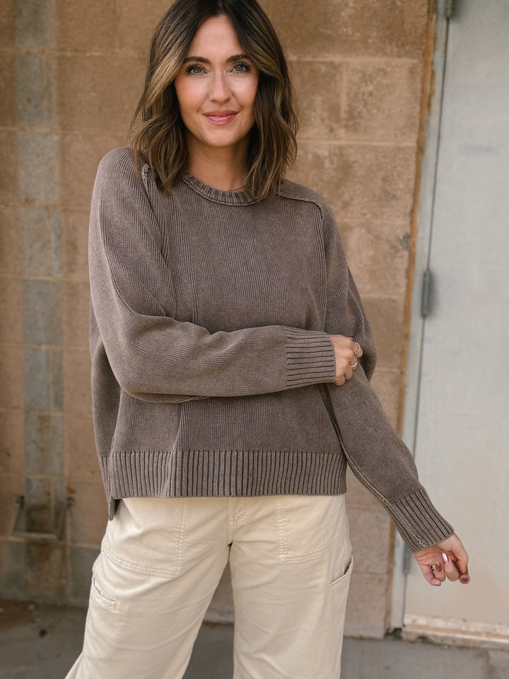Free People | Spring Street Pullover - French Chocolate