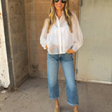 The Shirt | The Shiv Ruffled Shirt - White