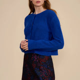 Lucy Paris | Carole Cardigan - Cobalt