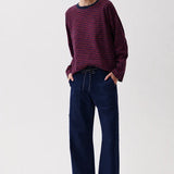 Pistola | Sabrina Curved Utilty Pants - Nautical