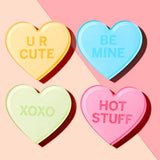 Conversation Heart Set of 4 Coasters