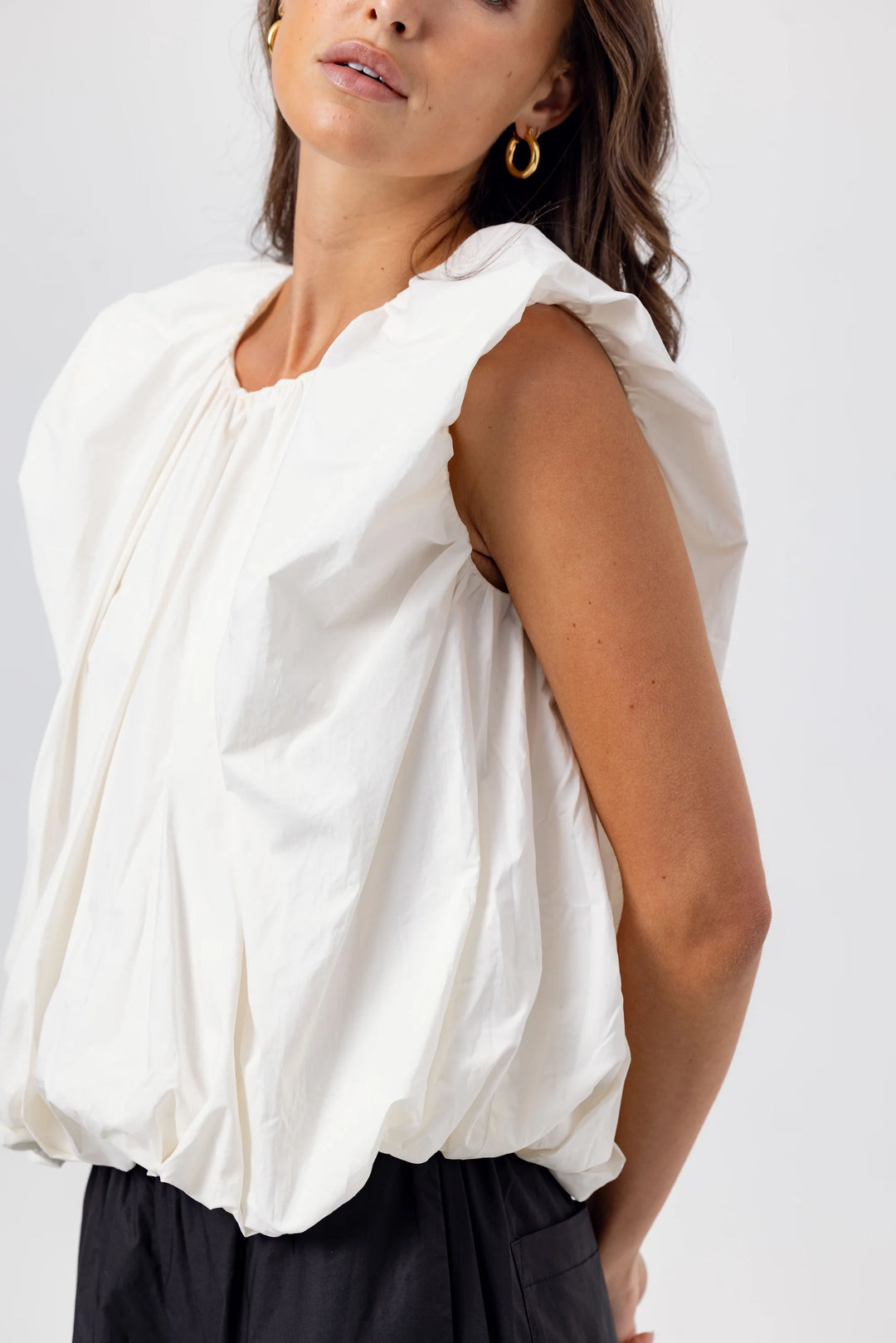 We Are Sundays | Keira Top - Whisper White