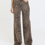 DAZE | Far Out High Rise Wide Leg - Cool Cat