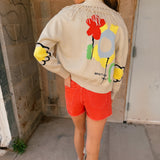 Daze | Troublemaker High Rise Short - Chili Chili Pepper