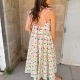 Celia B | Lola Dress Floral - White