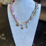 MHS Bubble Scarf Necklace