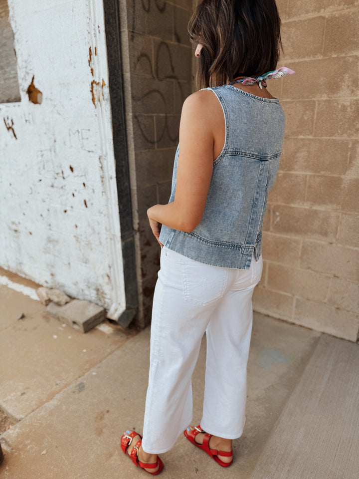 Pistola | Rue Pop Over Swing Shirt - Berkeley