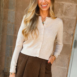 Lucy Paris | Celeste Cardigan - Beige