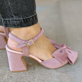 Butrich | Luana Pump - Pink Velvet