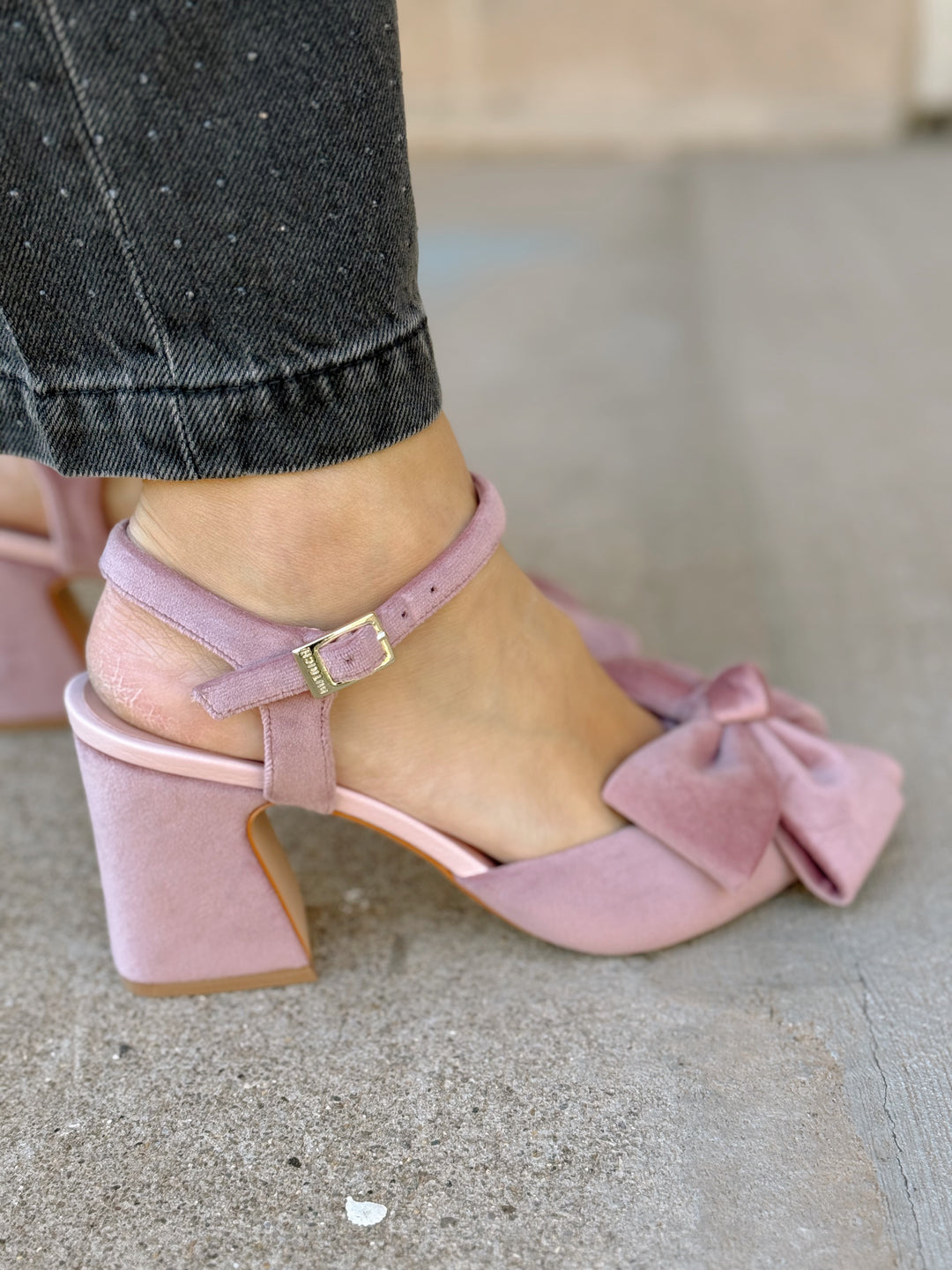Butrich | Luana Pump - Pink Velvet