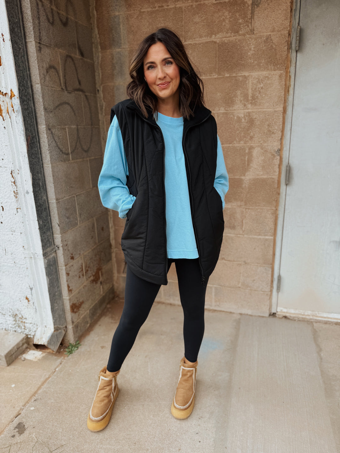 BLACK FRIDAY -FP Movement | Hustle Layer Tee - Bright Blue