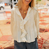 Kerri Rosenthal | Rosen Blouse - Vanilla