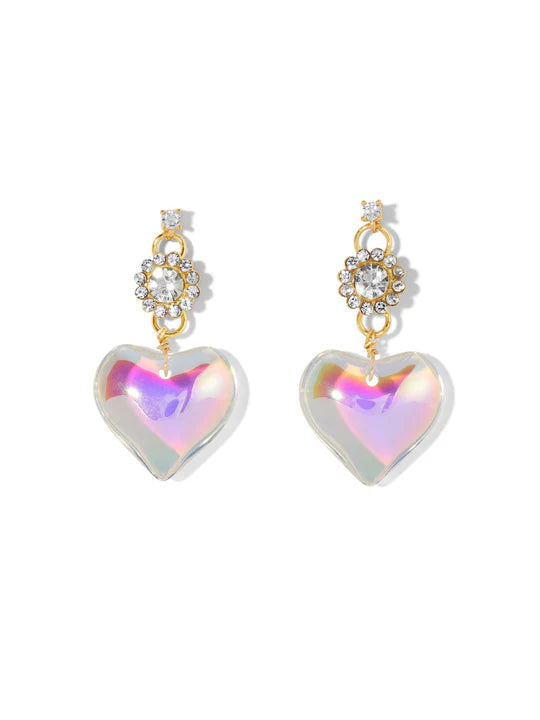 Vanessa Mooney | The Rebecca Heart Earrings