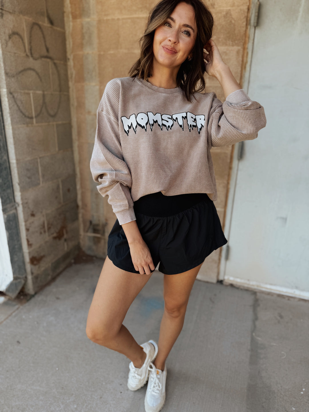Momster Cord - Latte
