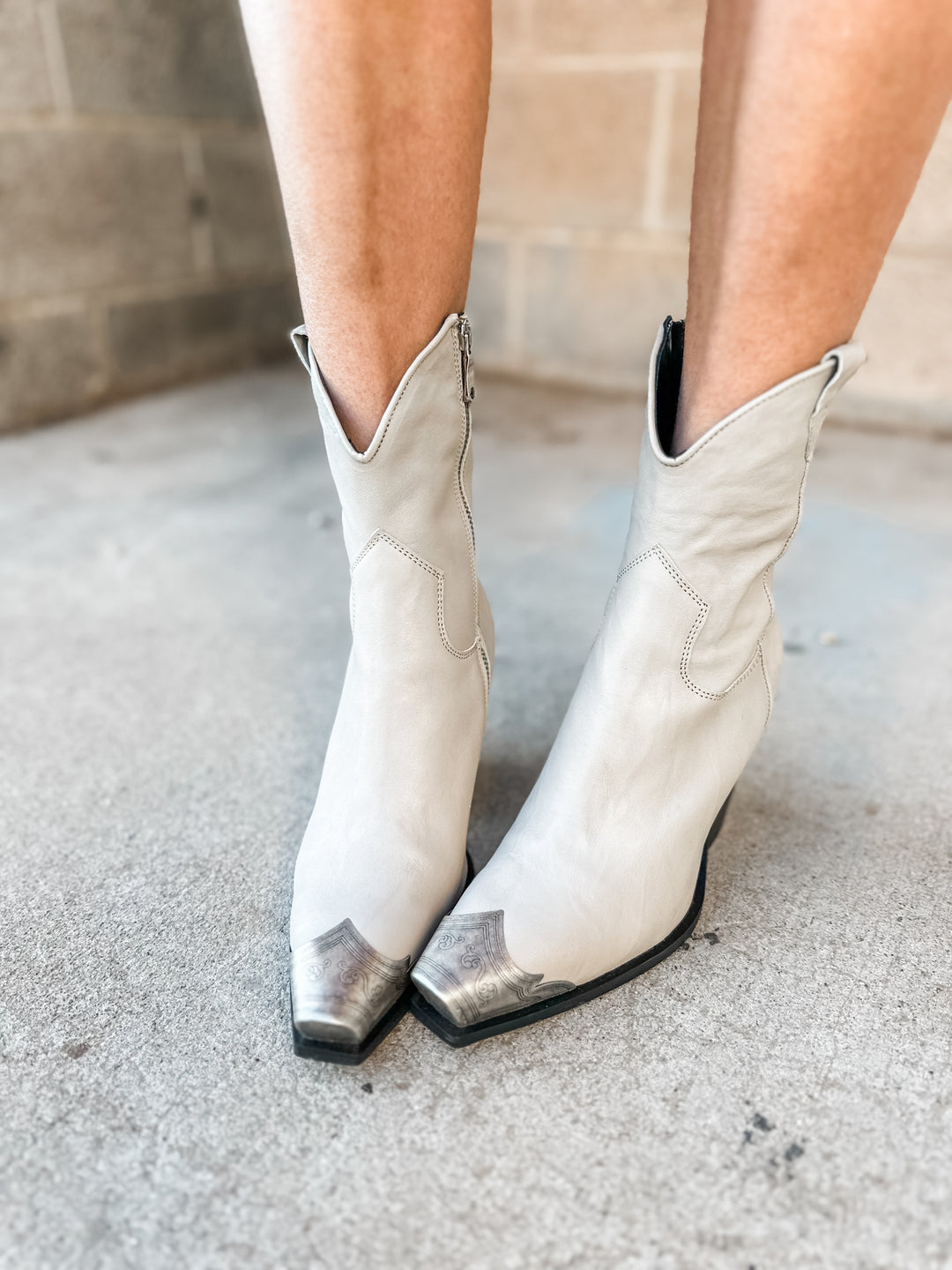 Free People Brayden Western Boot | Opal Grey