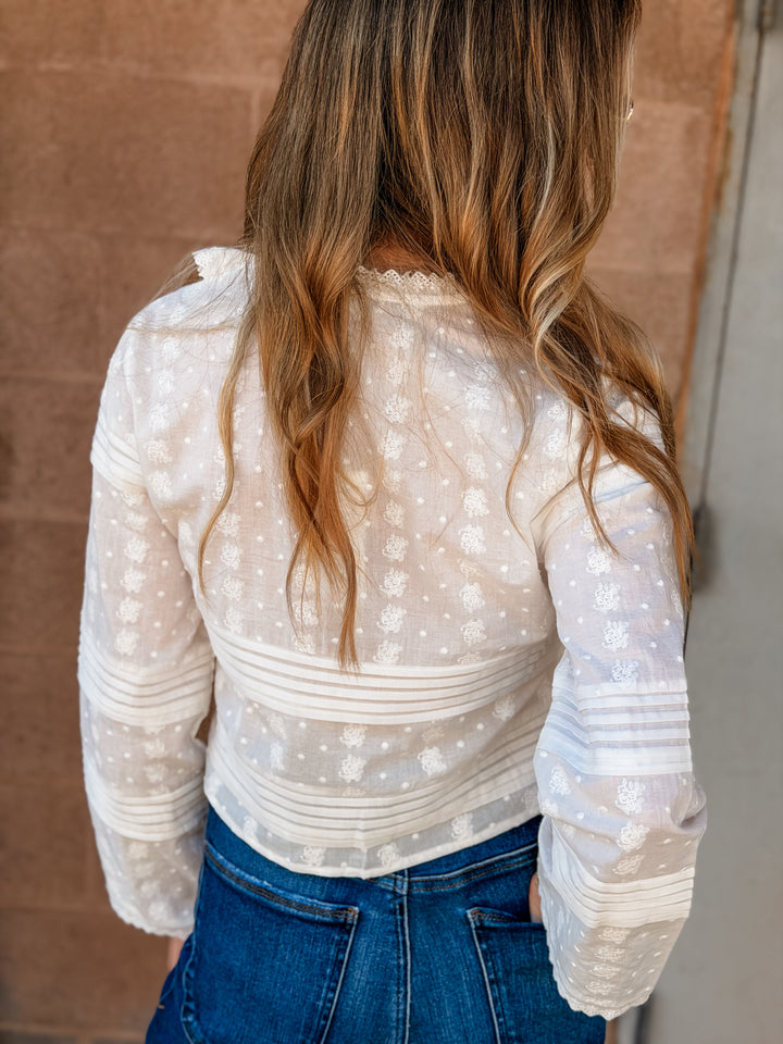 Heartloom | Romy Top - Eggshell