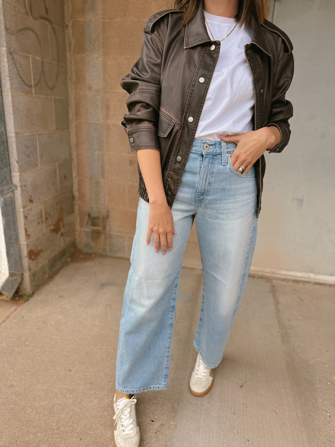 AG Jean | Hattie High Rise Barrel - Allusion Destructed