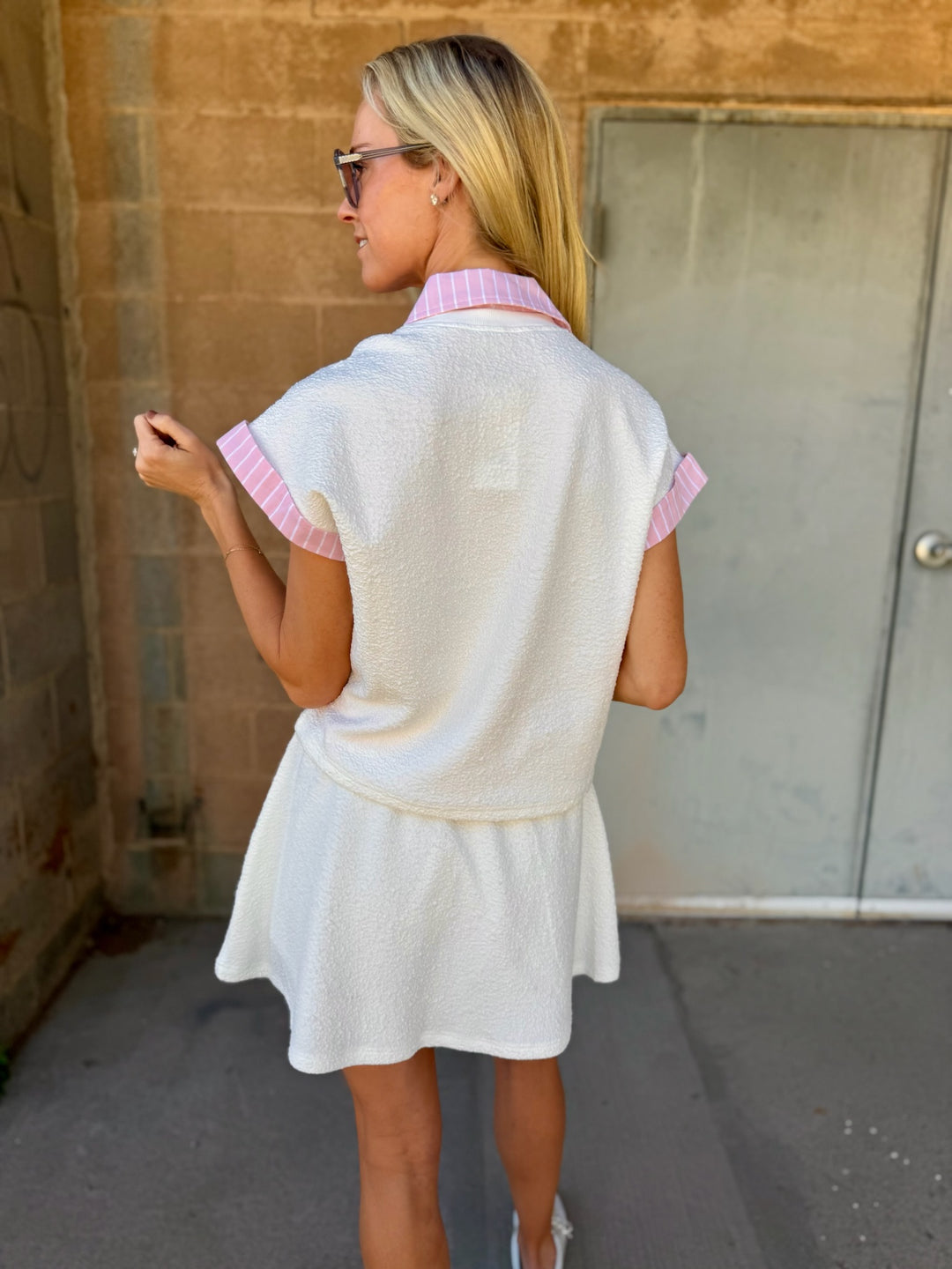 We Are Sundays | Lune Top - Coconut Milk