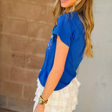 Buttermelon | Layered Ruffled Eyelet Mini Shorts - White