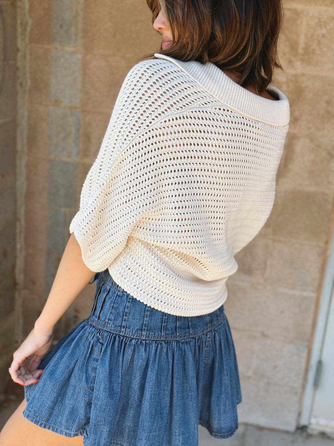 We The Free | Roselle Denim Mini - High Tide