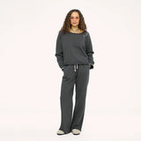 Kerri Rosenthal | Weekend Barb Sweatpant - Anthracite