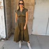 Hutch | Brynny Dress - Olive
