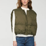 Pistola | Catarina Nylon Puffer Vest - Ivy