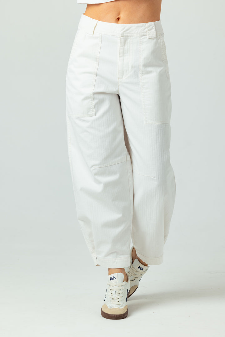 Sundays | Twill Sawyer Pant - Bone